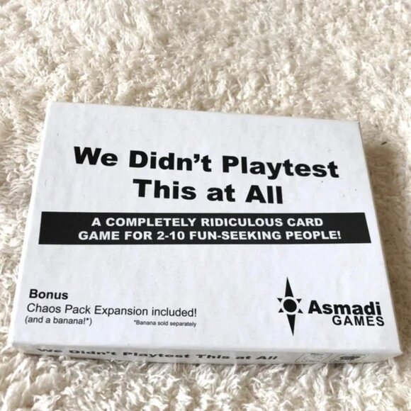 We Didn't Playtest This at All - NWT - Picture 1 of 3
